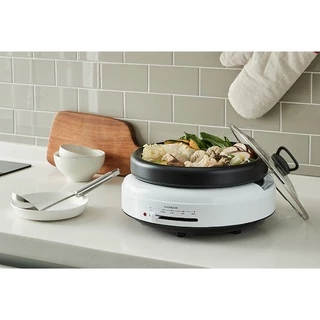 LocknLock หม้อไฟฟ้า Multi Cooker ความจุ 4 L. รุ่น EJP548WHT
