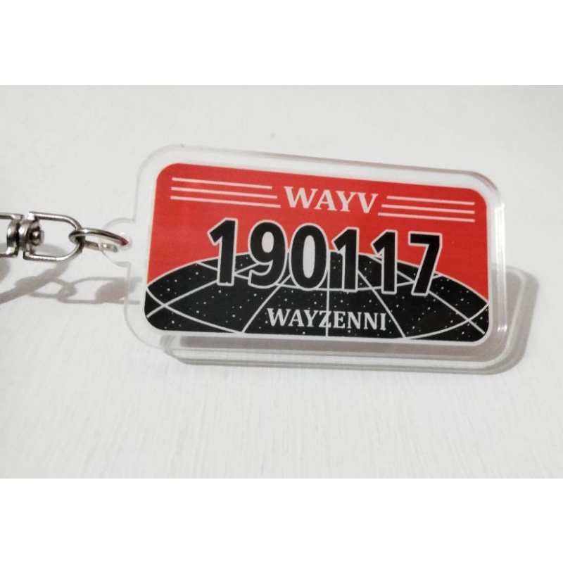 KEYCHAIN - SMTOWN (NCT 127, NCT Dream, WAYV, aespa, กํามะหยี่สีแดง)