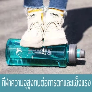 🔥ขวดน้ำพกพา🔥 ถ้วยความจุขนาดใหญ่ 3 ลิตรพร้อมฟางถ้วยน้ำกีฬาแบบพกพา มูลค่าสูง เรียบง่าย เขียว/น้ำเงิน