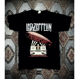 เสื้อยืด พิมพ์ลายกราฟฟิค Led Zeppelin Mothership คุณภาพสูง เหมาะกับของขวัญ แฟชั่นสําหรับคุณแม่