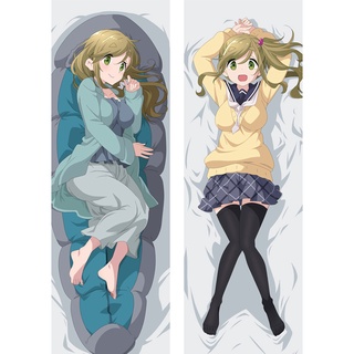 ปลอกหมอน ลายการ์ตูนอนิเมะ Shima Rin Dakimakura เหมาะกับฤดูร้อน สําหรับกอดร่างกาย