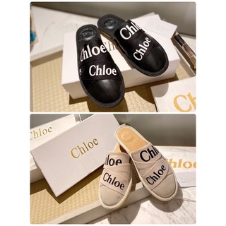 รองเท้าสไตล์โรมัน Chloe ทรง Slipper