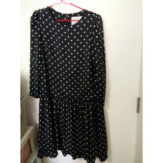 Used vintage polkadot dress