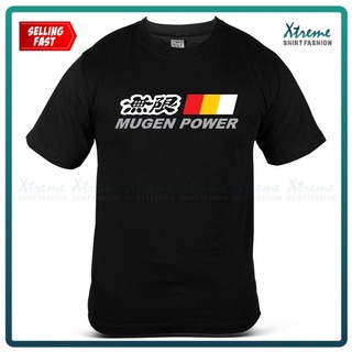 เสื้อยืด ผ้าฝ้าย พิมพ์ลายรถจักรยานยนต์ Mugen Honda Drift Racing Type R VTEC Accord Civic Motor Bikes Tuning Turbo Perfor