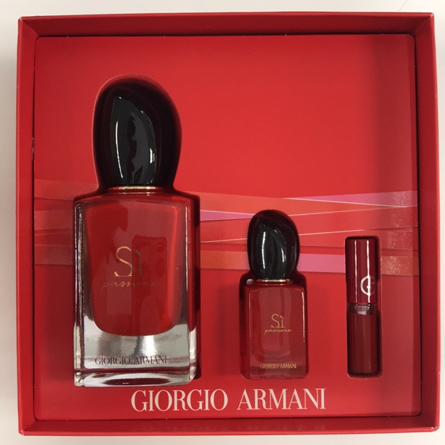 Giorgio Armani Si Passione Eau De Parfum Spray 50ml Set | Shopee Thailand