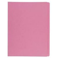 แฟ้มพับหนา230 แกรม [BAIPO] A4 ชมพู