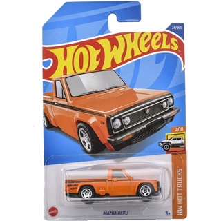 รถเหล็ก HOTWHEELS ของแท้ Mazda Repu (Orange) (HW2022_#024)