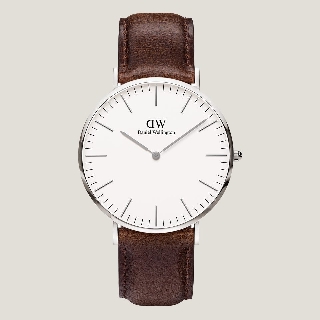 Daniel Wellington นาฬิกาข้อมือ รุ่น Classic Bristol S White I 40 mm