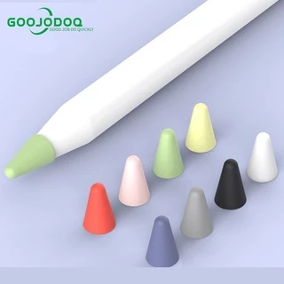 GOOJODOQ ปลอกซิลิโคนหุ้มหัวปากกา เคสซิลิโคน หัวปากกาไอแพด จุกหัวปากกา แต่ละชิ้นบรรจุแยกชิ้น