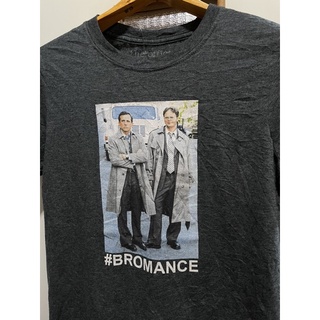 เสื้อยืดคอกลมเสื้อยืดภาพยนตร์มือสอง THE OFFICE AMERICAN TV SERIES (2019) Size S มือ2S-4XL