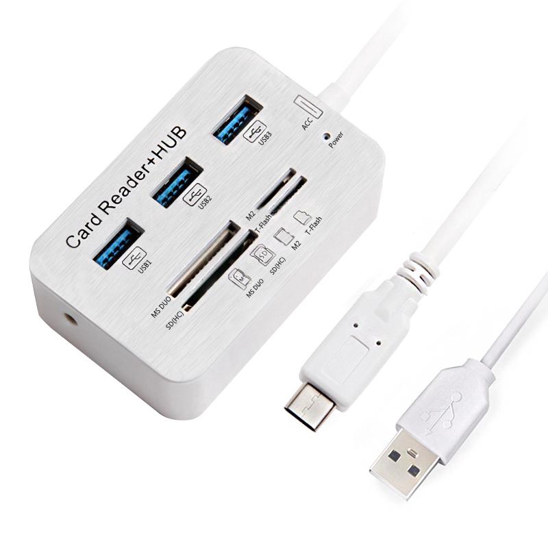 usb 3 . 0 hubs 3 พอร์ต usb hub combo การ์ดรีดเดอร์