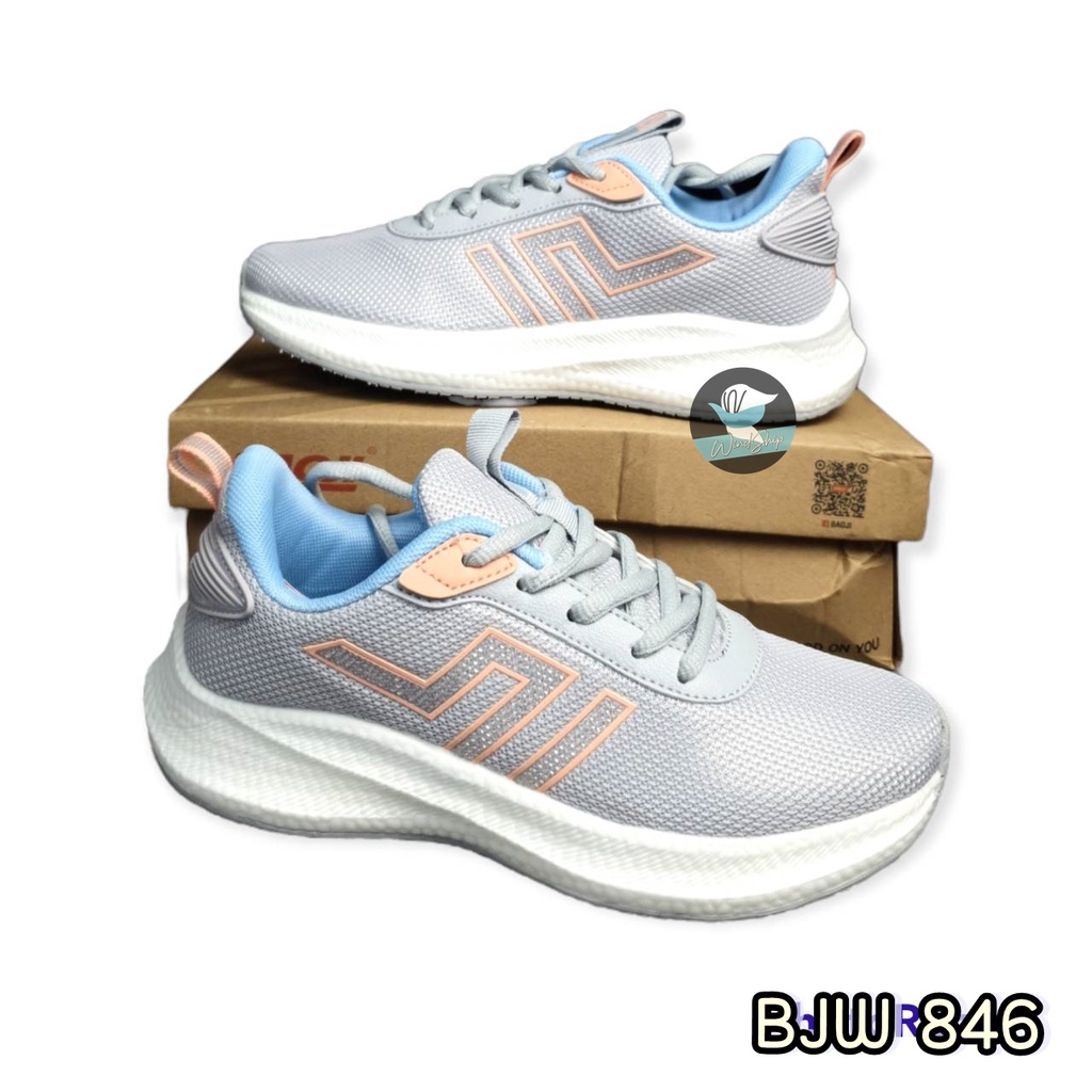 BAOJI BJW 438 & BJW 846 รองเท้าผ้าใบเบาจิ รองเท้ากีฬา ใส่วิ่ง ใส่เที่ยวได้