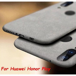 เคสสำหรับ Huawei Honor Play กันกระแทก Soft Slim TPU sandstone