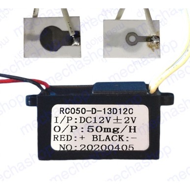 เครื่องผลิตโอโซน แผ่นเพลทเซรามิคผลิตโอโซน 50-D-13D12C Ceramic Plate Ozone Generator 50mg/h DC12V