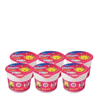 นิสชินโดราเอมอนบะหมี่กึ่งสำเร็จรูปรสไก่ข้าวโพด 40 กรัม x 6 ถ้วย NISSIN Noodle Doraemon Chicken Corn Flavour 40g x 6 Cups