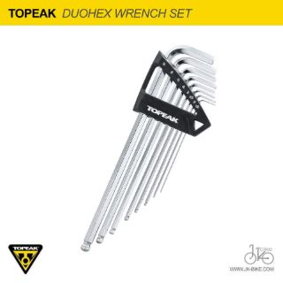 ชุดประแจหกเหลี่ยม 8 ฟังก์ชั่น TOPEAK DUOHEX WRENCH SET