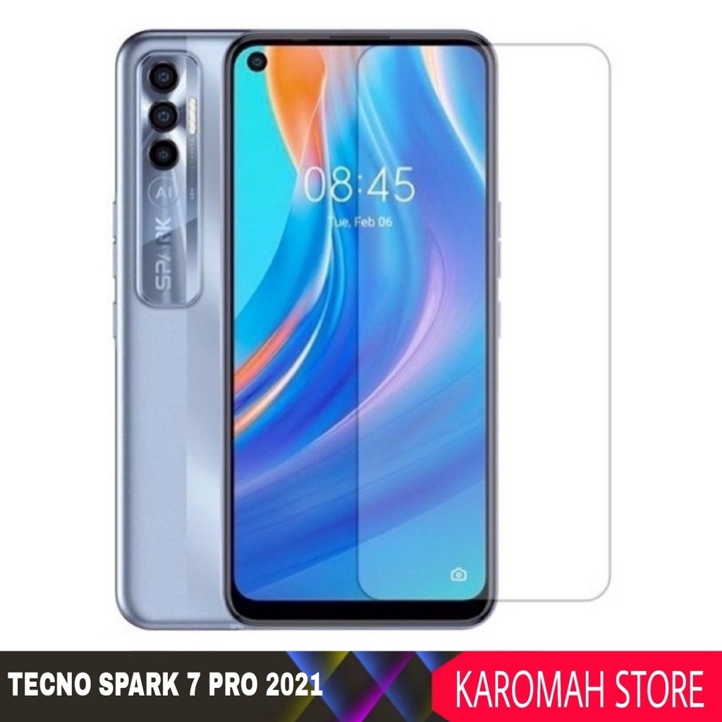 กระจกนิรภัย Techno Spark 7 Pro 2021 กระจกกันรอย
