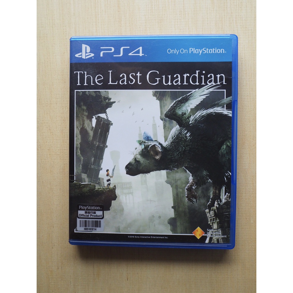 แผ่นเกมส์ PS4 มือสอง The last guardian