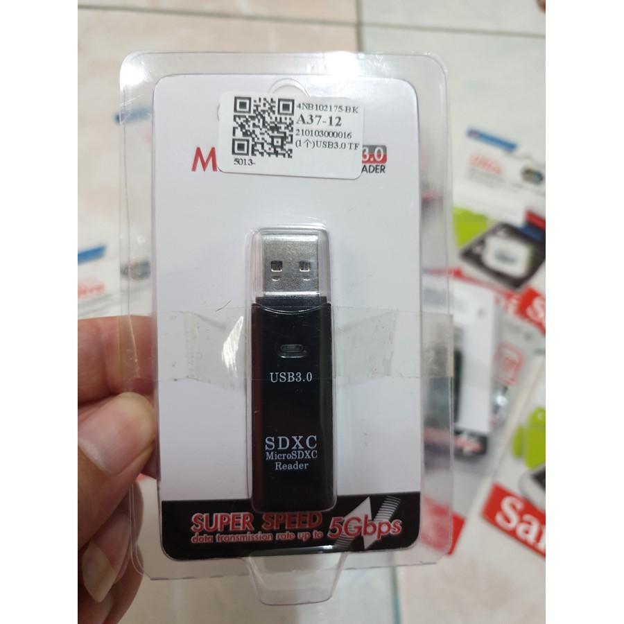 Micro sd Crad Reader usb 3.0 เครื่องอ่าน ความเร็วสูง อ่านและถ่ายเทข้อมูลได้เร็วกว่าUSB2.0