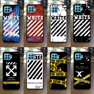 เคส Oppo A93 / F17 pro / Reno 4F / Reno 4 Lite ใช้เคสเดียวกัน ลายWhite ขอบนิ่มหลังแข็ง เคสมือถือ เคสโทรศัพท์ Case เคส TP