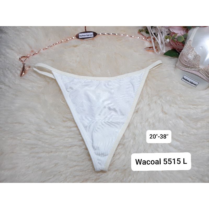 Wacoal (วาโก้) Size L,LL ชุดชั้นใน/กางเกงชั้นในทรงจีสตริง(G-string) Wacoal5515L