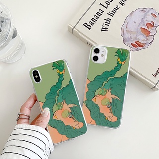 Beautiful girl เคสไอโฟน  iPhone 11 พลัส cute 7 8 plus se2020  12 13 pro max phone case Xr 14 promax 8 Xs X max เคส นิ่ม