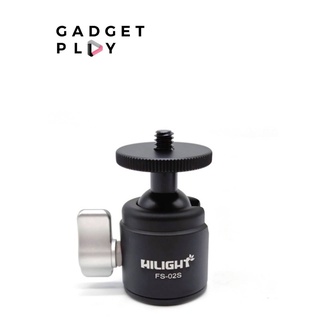 [กรุงเทพฯ ด่วน 1 ชั่วโมง]Hilight Mini Ball Head FS -02S with Hotshoe By Fotofile