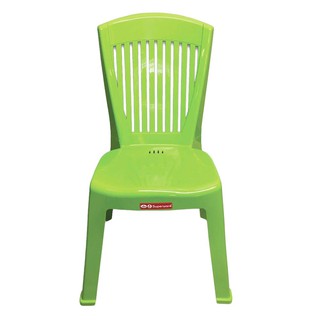 Chair table PLASTIC CHAIR SUPERWARE CH-63 GREEN Outdoor furniture Garden decoration accessories โต๊ะ เก้าอี้ เก้าอี้พลาส