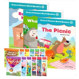 Oxford Phonics world Readers เหมาะสำหรับเด็กที่เริ่มฝึกฝนการอ่าน  แนะนำเลย