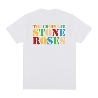 เสื้อยืดผ้าฝ้ายพิมพ์ลายแฟชั่น เสื้อยืด ผ้าฝ้าย พิมพ์ลาย The Stone Roses Lemon สําหรับผู้ชาย และผู้หญิง