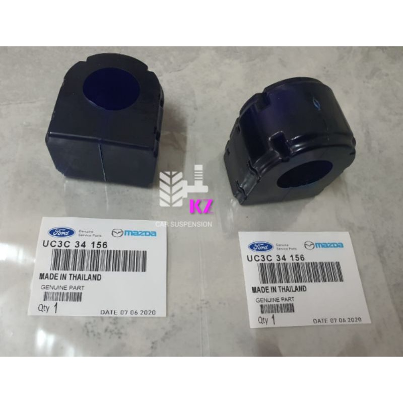 FORD SILICONE 1PAIR ราคา !! FORD RANGER T6 2.2/3.2 4WD FRONT STABILIZER BUSH/ANTI ROLL BAR BUSH UC3C