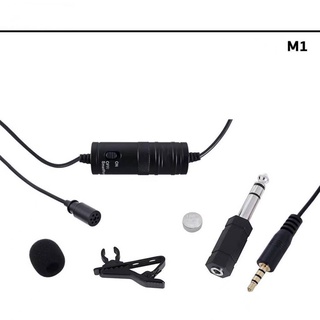 🔥M1 ไมโครโฟน สำหรับไลฟ์สด สำหรับสมาร์ทโฟน ไมค์กล้องDSLR กล้องวีดีโอ📱🎥📺👍