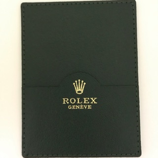 Rolex Green Leather Document Holder