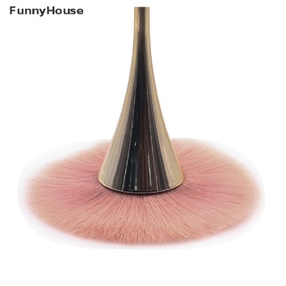 [FunnyHouse] ใหม่ แปรงไนล่อน ขนแปรงนุ่ม กันฝุ่น สําหรับตกแต่งเล็บเจล UV