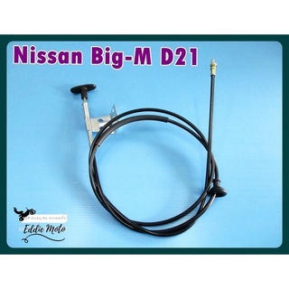 NISSAN BIG-M D21 YEAR year 1990-1997 FRONT BONNET RELEASE CABLE "GRADE A" // สายดึง ฝากระโปรงหน้ารถยนต์ นิสสัน