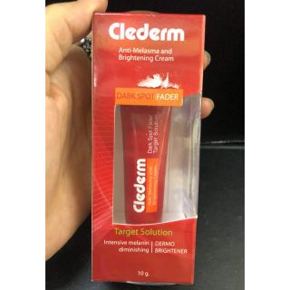 EXP.08/05/2021 Clederm anti-melasma and Brightening cream 10 g.