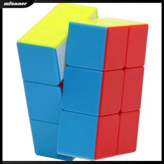 Eu Fanxin ของเล่นลูกบาศก์มายากล หมุนง่าย 2x2x3 สี