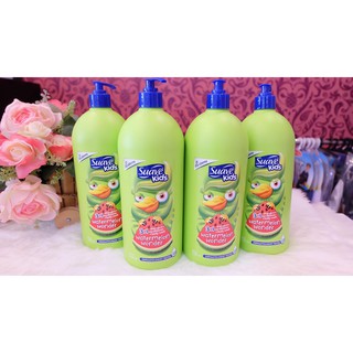 แชมพูSuave kids Water melon 3in1 ขวดปั้ม 1.18L.