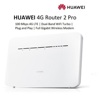 Huawei 4G Router 2 Pro B316-855 LTE 150Mbps Wireless WiFi Modem Unlocked + FREE 2 External Antenna