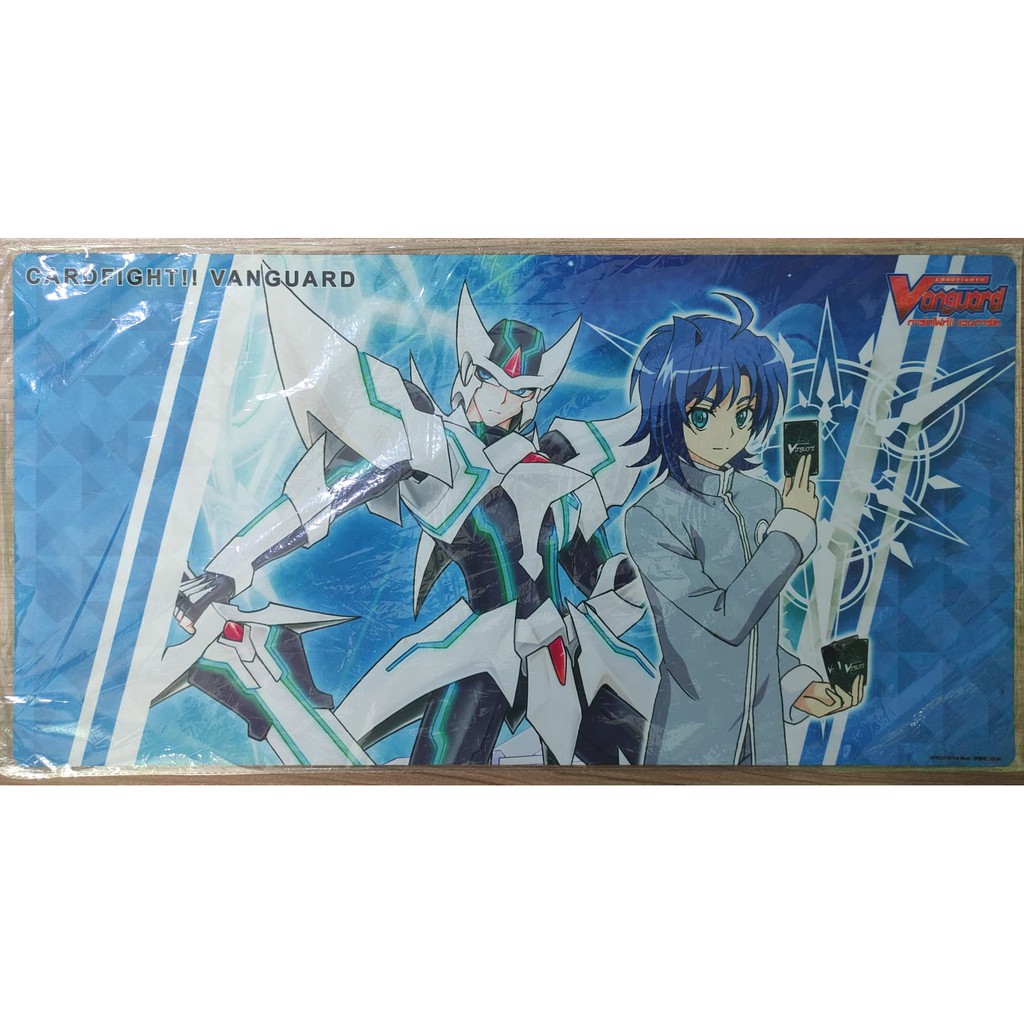 Playmat Vanguard สนามยางแวนการ์ด ลายไอจิ&บลาสเตอร์เบลด
