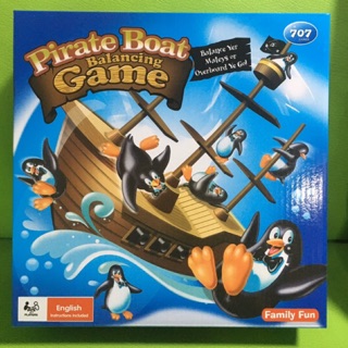 pirate boat balancing game penguin เกมเพนกวินตกเรือ พร้อมส่ง