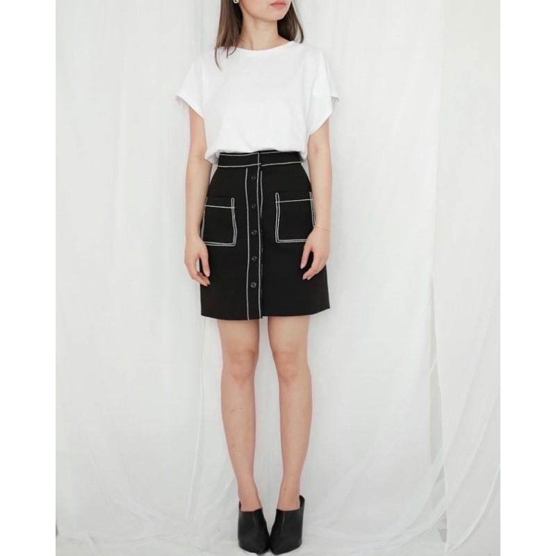 Mini Oreo skirt 🖤 (แบบสั้น)