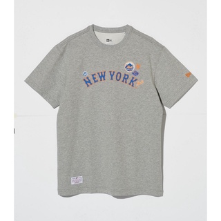 New Era เสื้อรุ่น AP MLB BAD GRA T 02 NEWMET HGY SS20