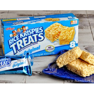 ⚡️เคลล็อก ข้าวพองอบกรอบ มาชเมลโลว 176 กรัม / Kellogg’s Rice Krispies Treats Original 176g🍿