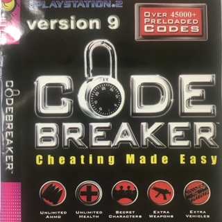 แผ่นเกมส์ PS2 Code Breaker