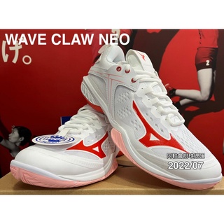 Mizuno Wave Claw Neo รองเท้าแบดมินตัน หน้าเท้ากว้าง ยอดนิยม หรูหรา สีสวย นุ่มใส่สบายเท้า เบา น่าใช้ 71GA207065