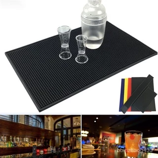 แผ่นรองบาร์ ที่รองแก้วกันลื่นและกันน้ำ รุ่นหนาพิเศษ bar mat อุปกรณ์เชคเกอร์