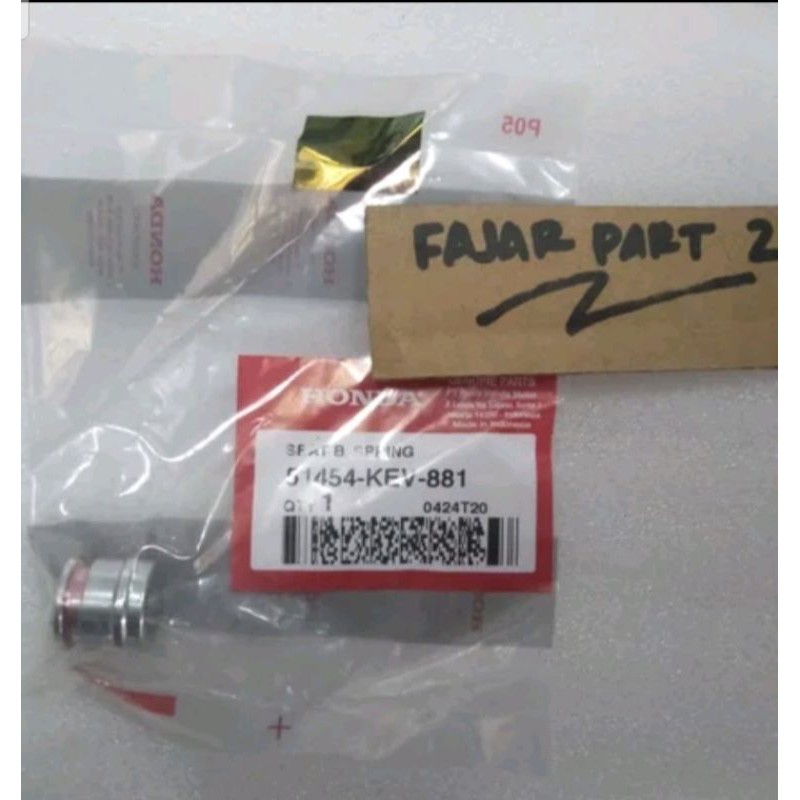 51454-KEV-881 LID AS SHOK BREAKER BREKER ที่นั่ง B SPRING BEAT SPORTY POP BEAT K81 SUPRA SCOOPY VARI