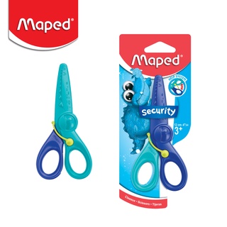 กรรไกรเด็ก MAPED KIDI CUT Security จระเข้ สำหรับอายุ 3 ขวบขึ้นไป