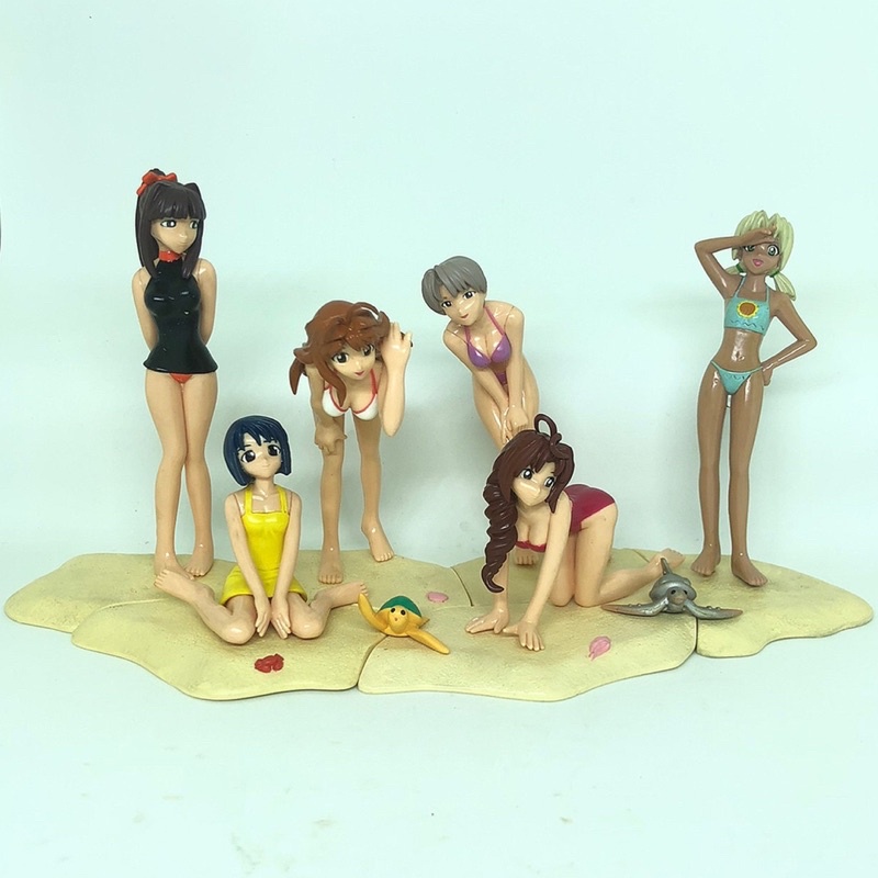 SALE‼️ ฟิกเกอร์เลิฟฮินะ บ้านพักอลเวง Love Hina Summer Beach Collection Vol.1 & 2 Figures (Arcade Pri